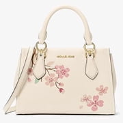 Michael Kors Womens Marilyn Small Embellished Satchel 35S6G6AM5L-Ltcream