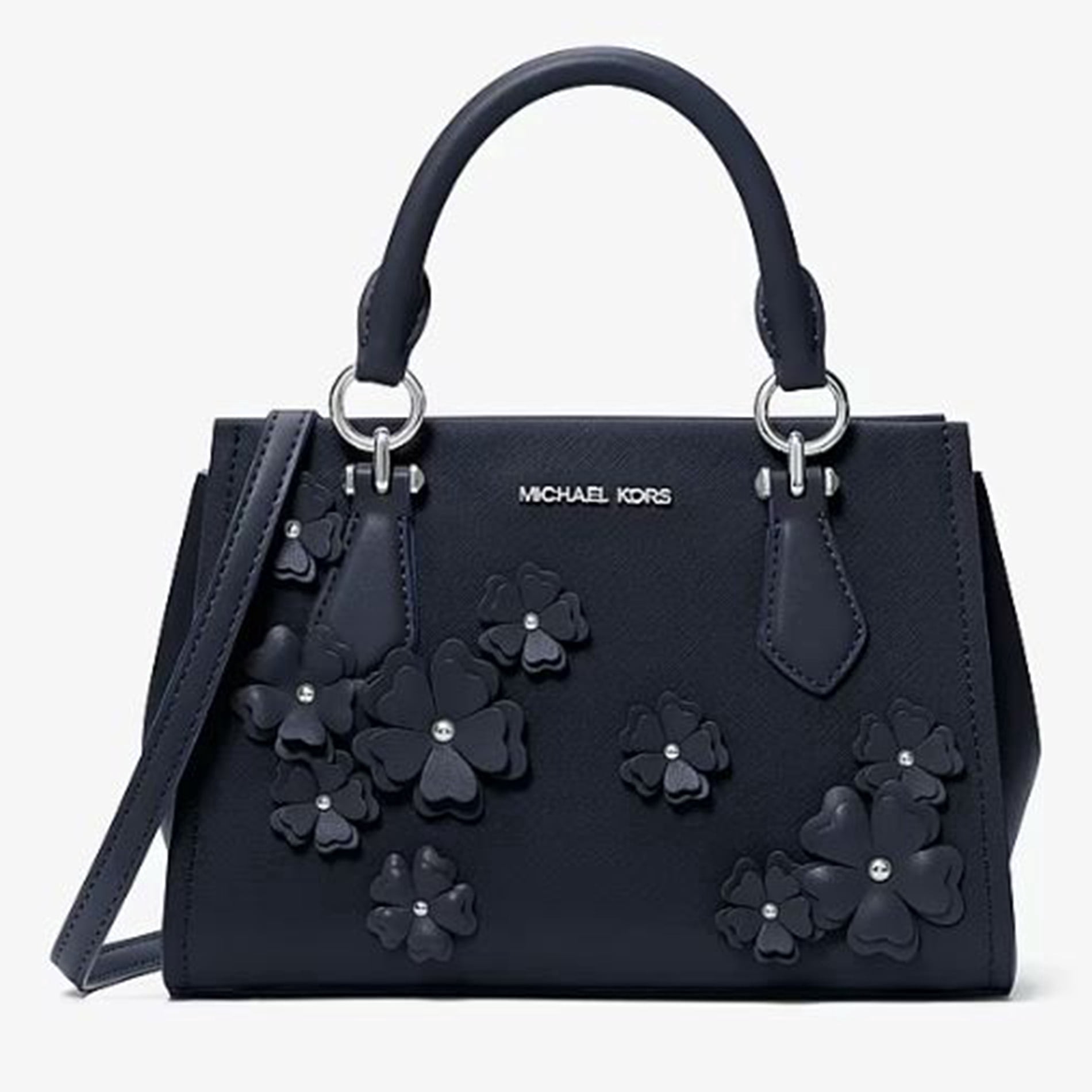 Michael Kors Women's Marilyn Small Floral Embellished Satchel