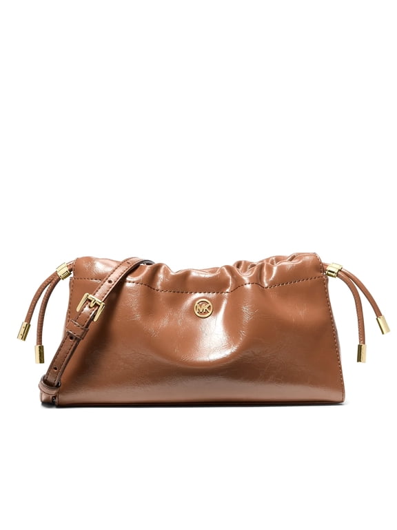 Matilda Womens Small Cinched Crossbody Adjustable Strap Bag Luggage