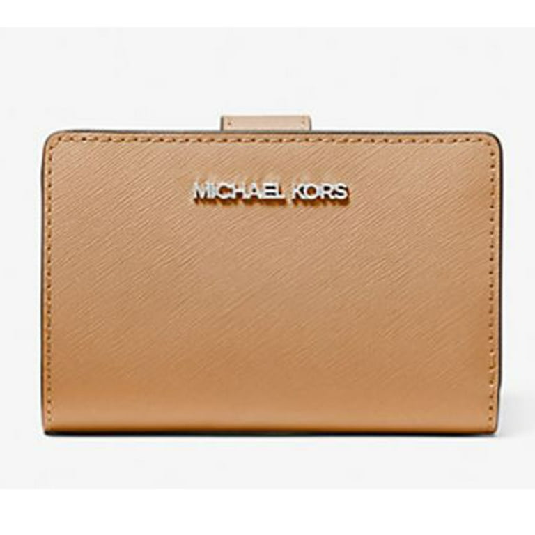 Michael Kors Women's Medium Saffiano Leather Wallet (Peanut