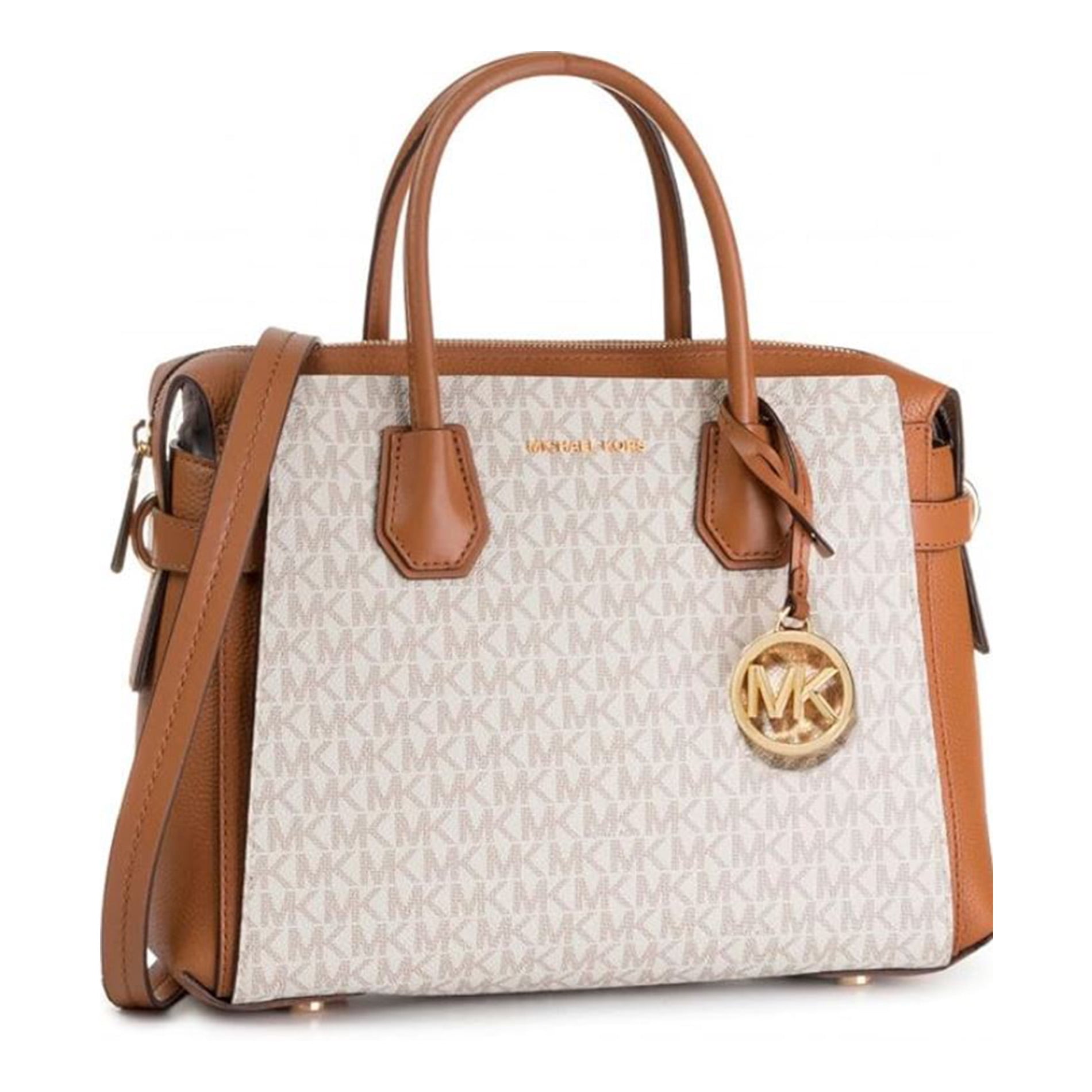 Michael Kors Womens Mercer Leather Satchel Handbag, Jamaica Ubuy
