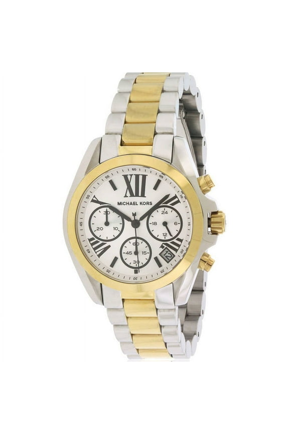 Women's Mini Bradshaw Two-Tone Chronograph Watch MK5912