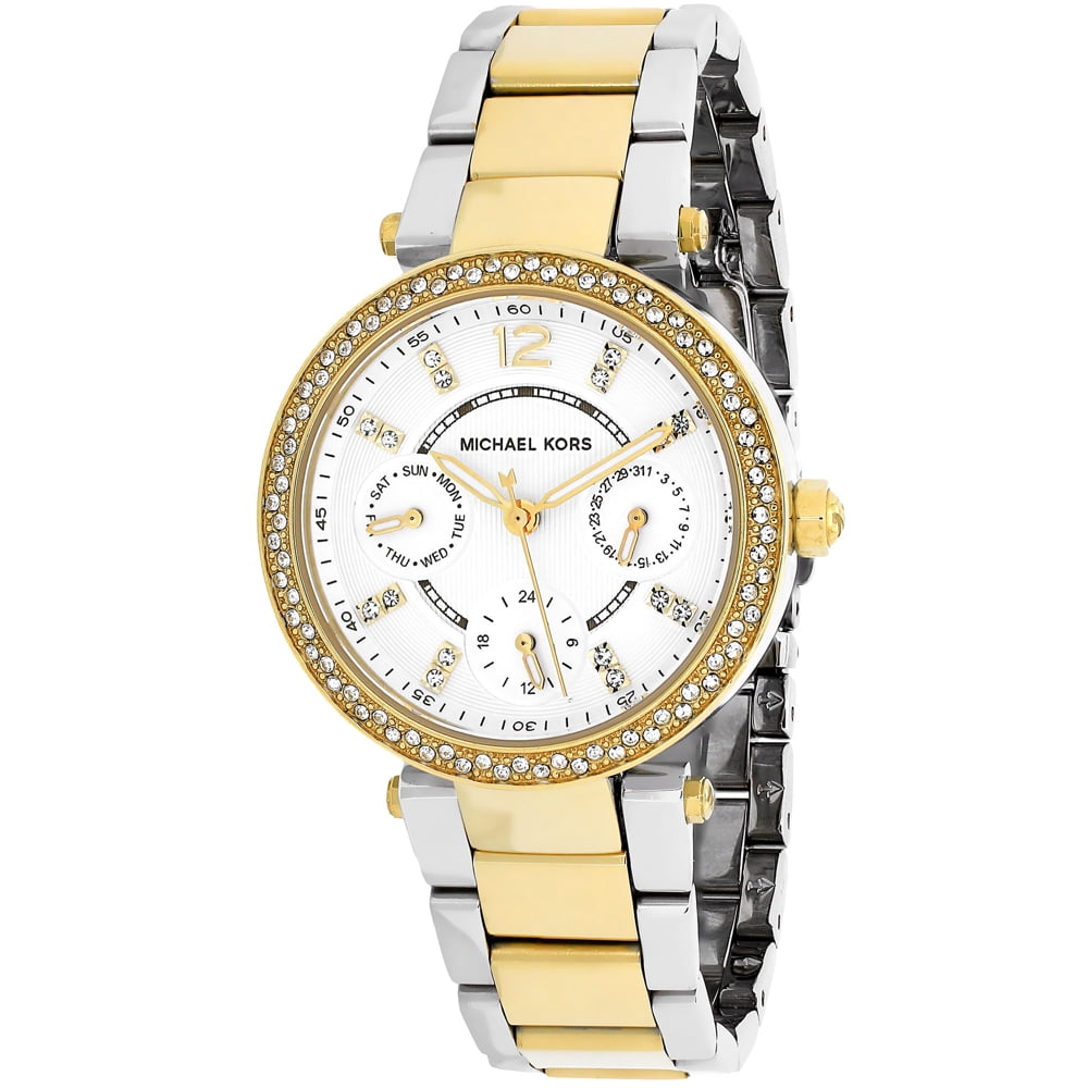 Michael Kors New Mini Parker Crystal Bezel Chronograph Michael Kors Women main image 4