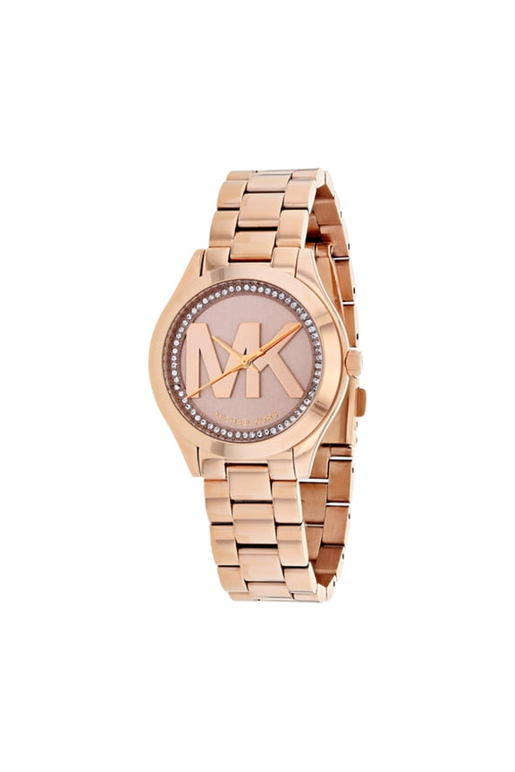 Women's Mini Slim Runway Rose Gold-Tone Watch, MK3549