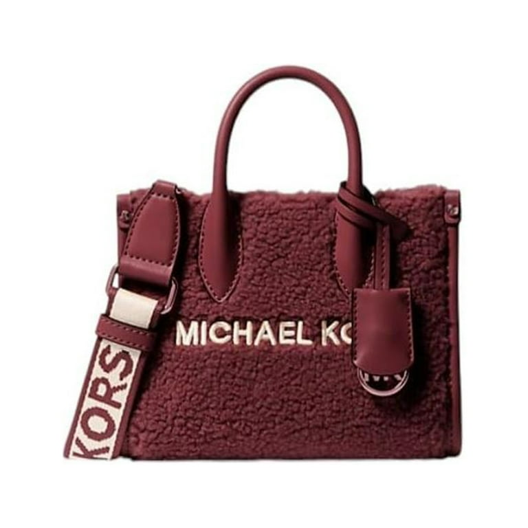 Michael Kors Women's Mirella Extra-Small Sherpa Crossbody Bag
