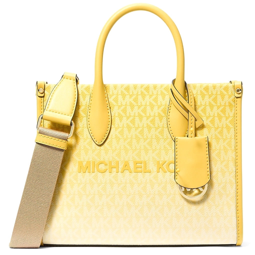 MICHAEL KORS イエロー ショルダーバッグ マイケルコース ショルダーバッグ イエロー 黄色い カメラバック