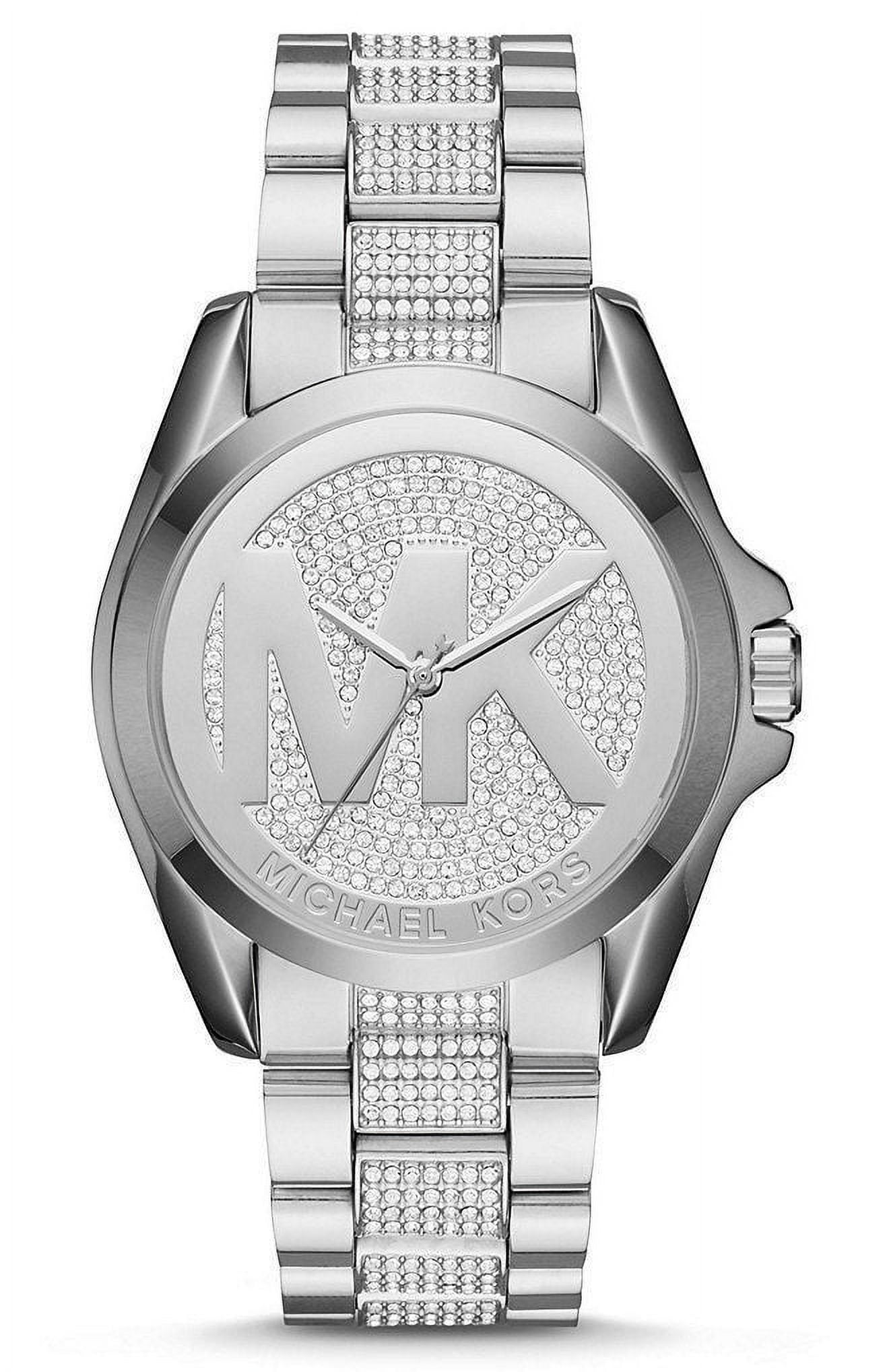 Michael kors hot sale bradshaw silver