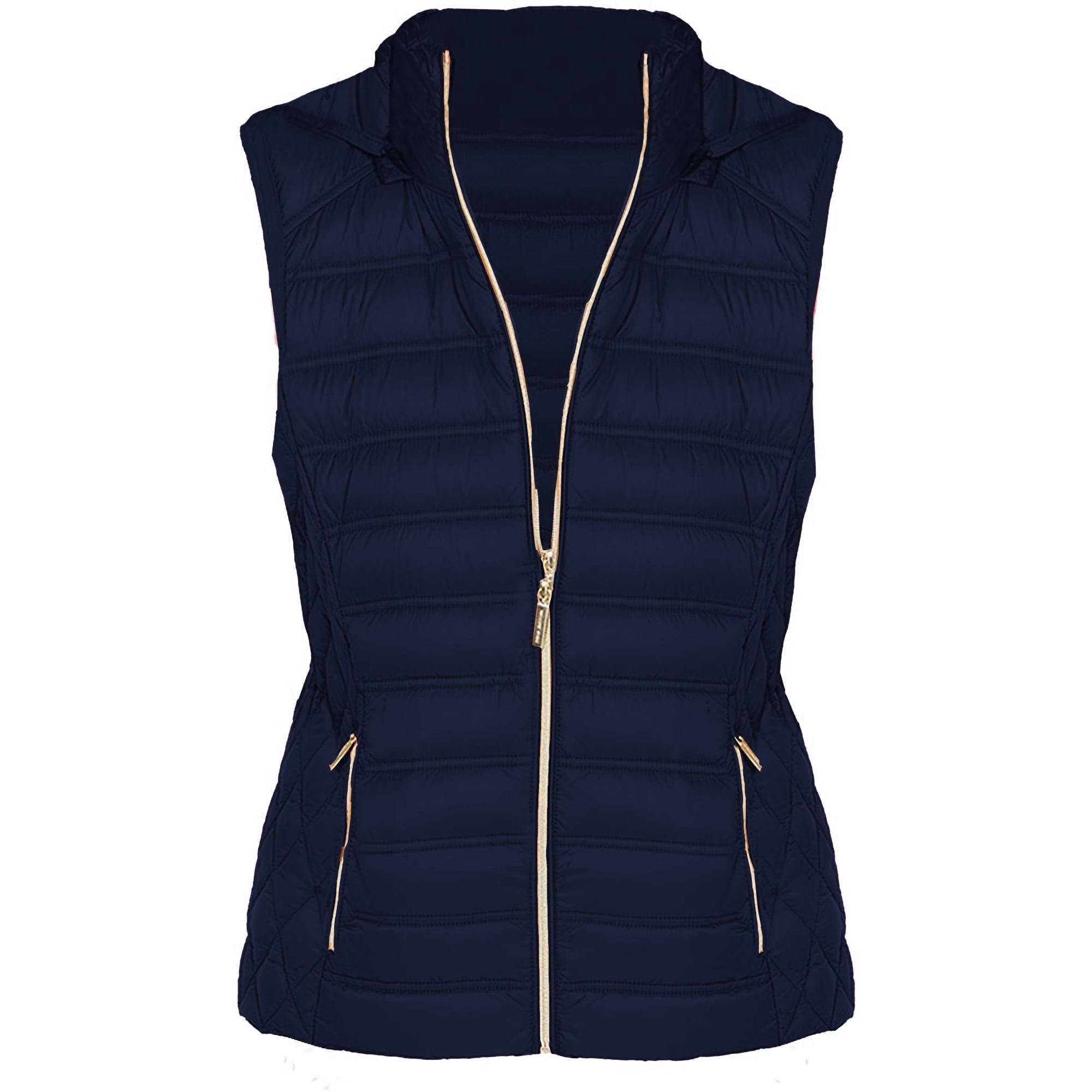 Navy blue down vest women's best sale