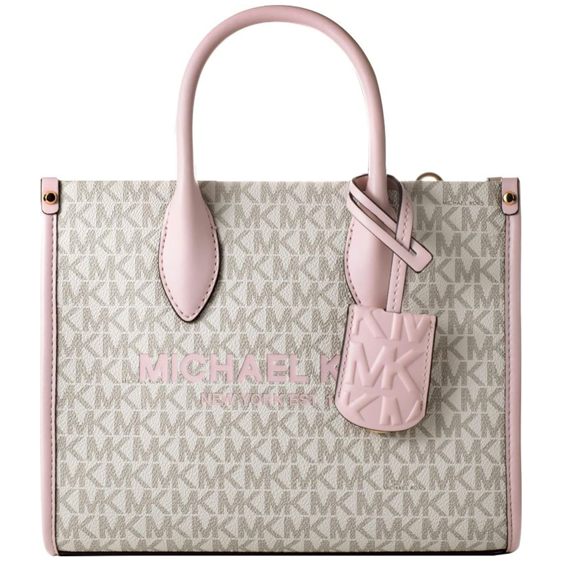 Michael Kors Logo Handbag Avril Small Top Zip Satchel Michael Kors Logo Handbag Avril Small Top Zip Satchel
