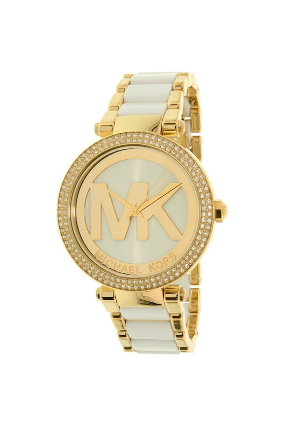Women's Parker MK6313 Gold Stainless-Steel Quartz Fashion Watch