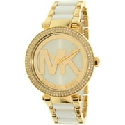 Michael Kors Womens Parker MK6313 Gold Stainless-Steel Quartz Fashion Watch