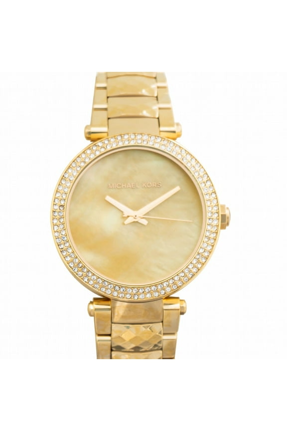 Women's Parker MK6425 Gold Stainless-Steel Japanese Quartz Diving Watch