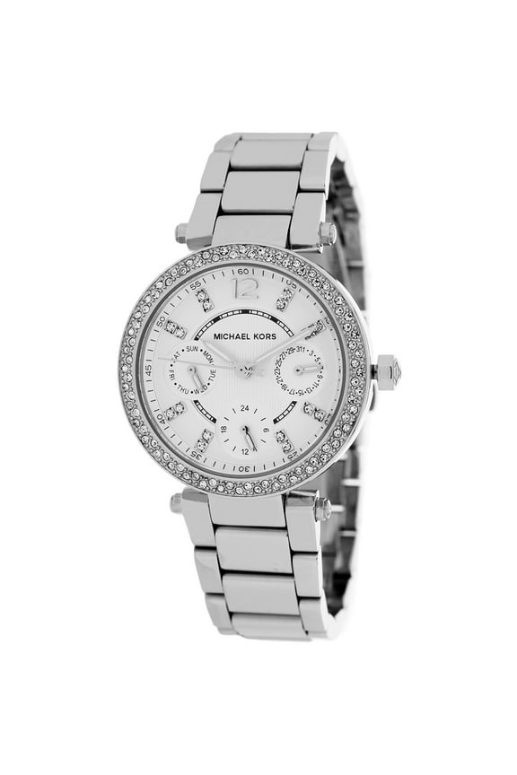 Women's Parker Silver Dial Watch - MK5615