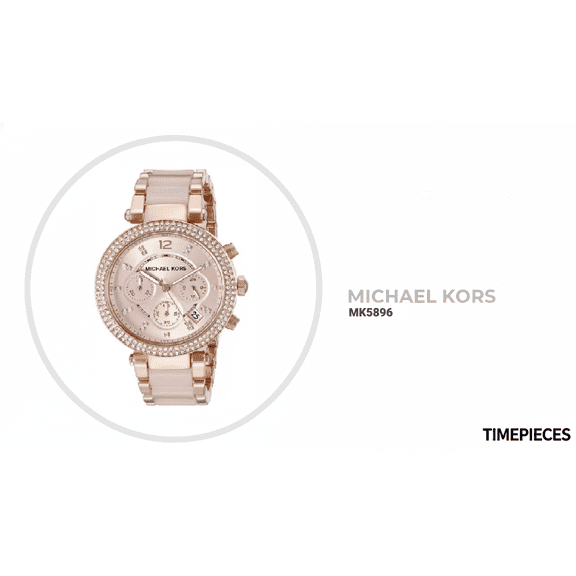 Michael Kors Women's Parker Two-Tone Watch MK5896