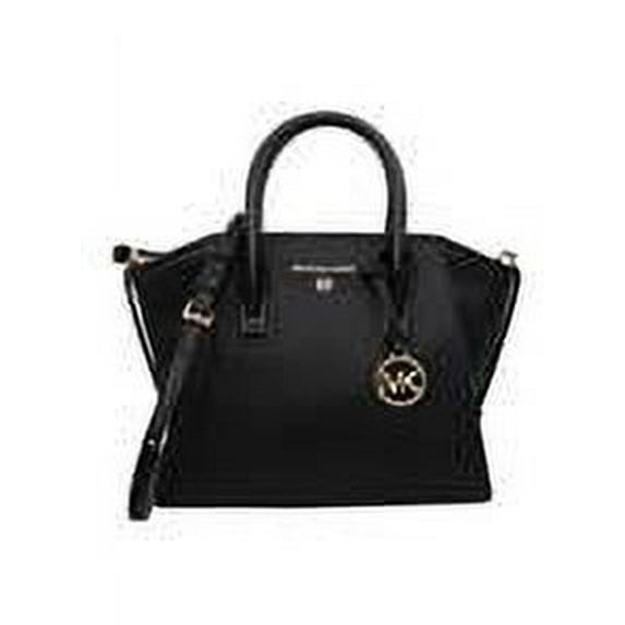 Michael Kors Women's Pebbled Leather Casual Handbag, Black