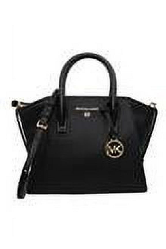 Women's Pebbled Leather Casual Handbag, Black