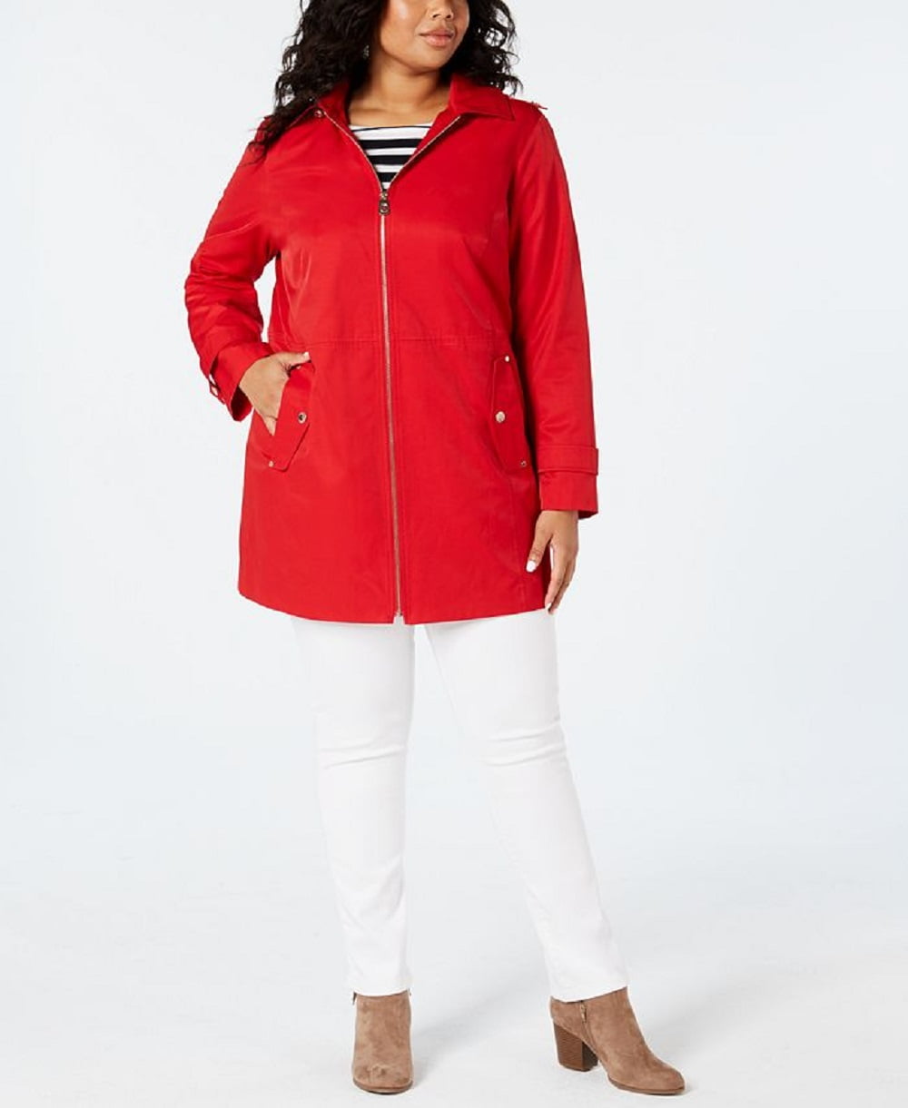 Michael kors plus hotsell size rain jackets