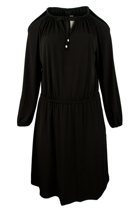 Michael Kors Women's Plus Size Cold Shoulder Dress-B-3X