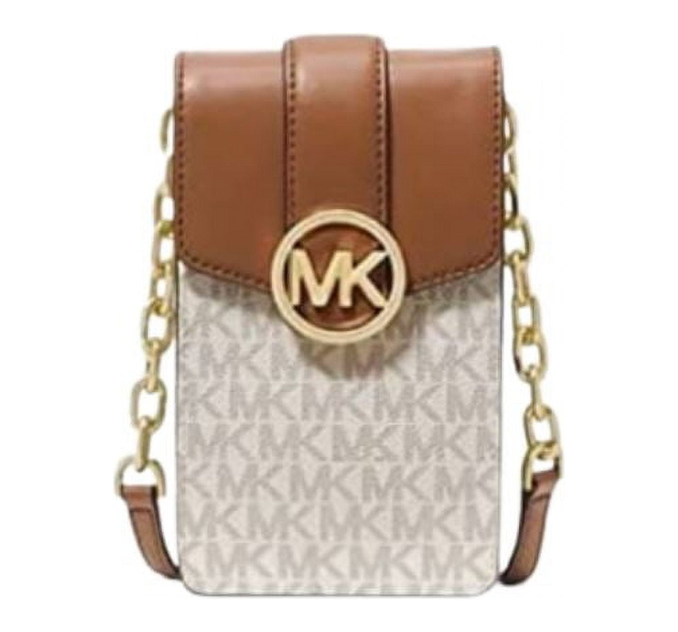 Michael Kors Signature Canvas Crossbody Bag – Vanilla Style