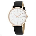 thumbnail image 1 of Michael Kors Women's Pyper Gold Case Black Leather Watch MK2834 Watch, 1 of 4