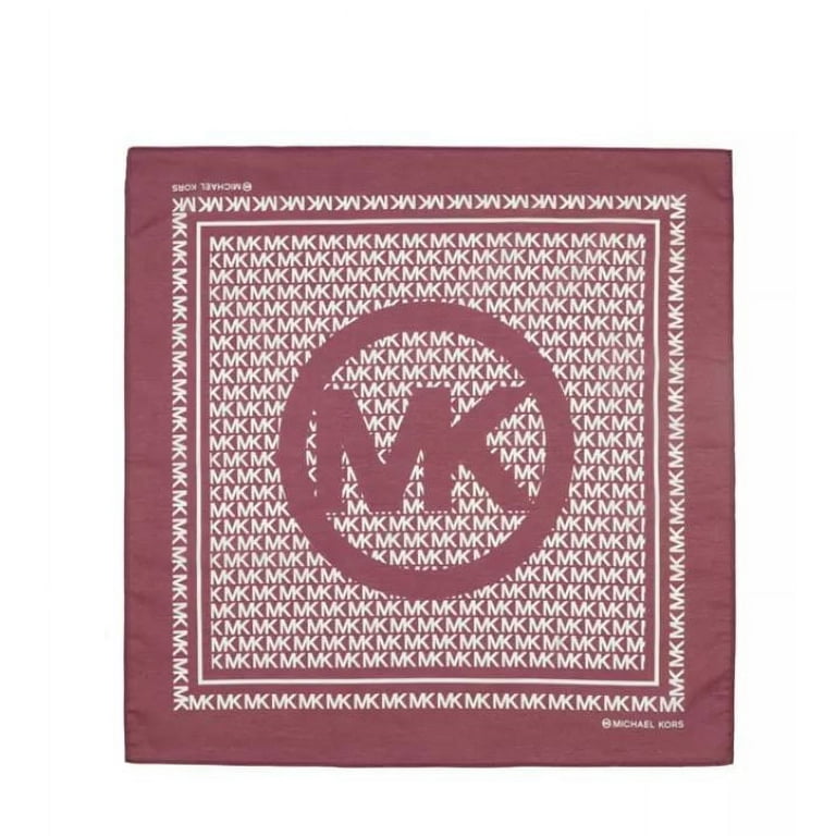 Michael Kors Women s Red Running Logo Bandana One Size