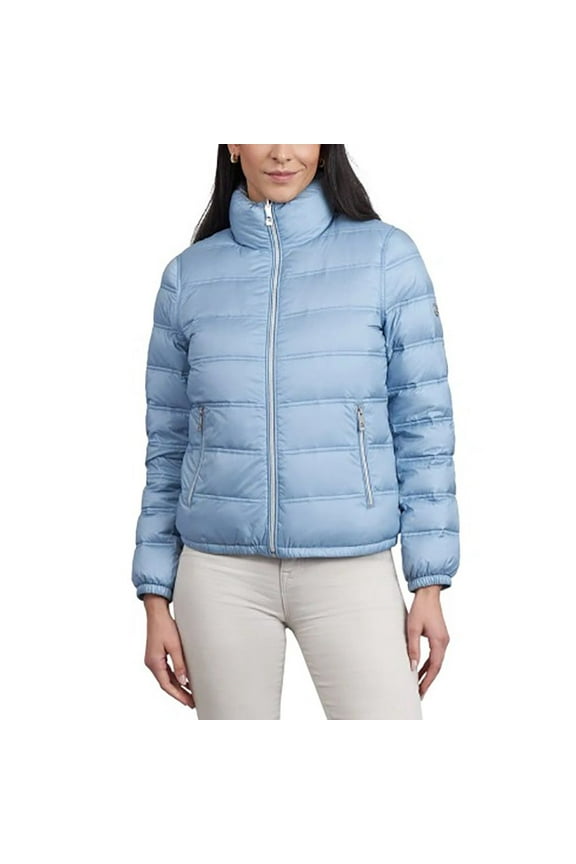 Women's Reversible Packable Down Jacket (LTChambray, S)