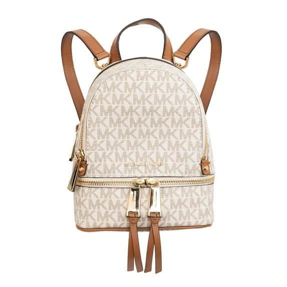 Michael Kors Women's Rhea Mini Logo Backpack - White