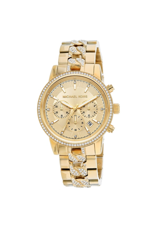 Women's Ritz Gold Dial Watch - MK6937