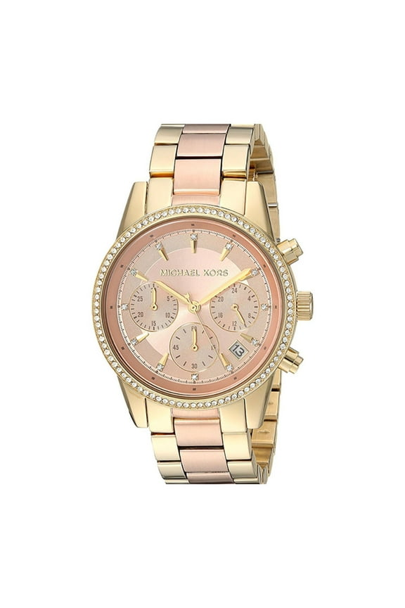 Women's Ritz Watch Quartz Mineral Crystal MK6475
