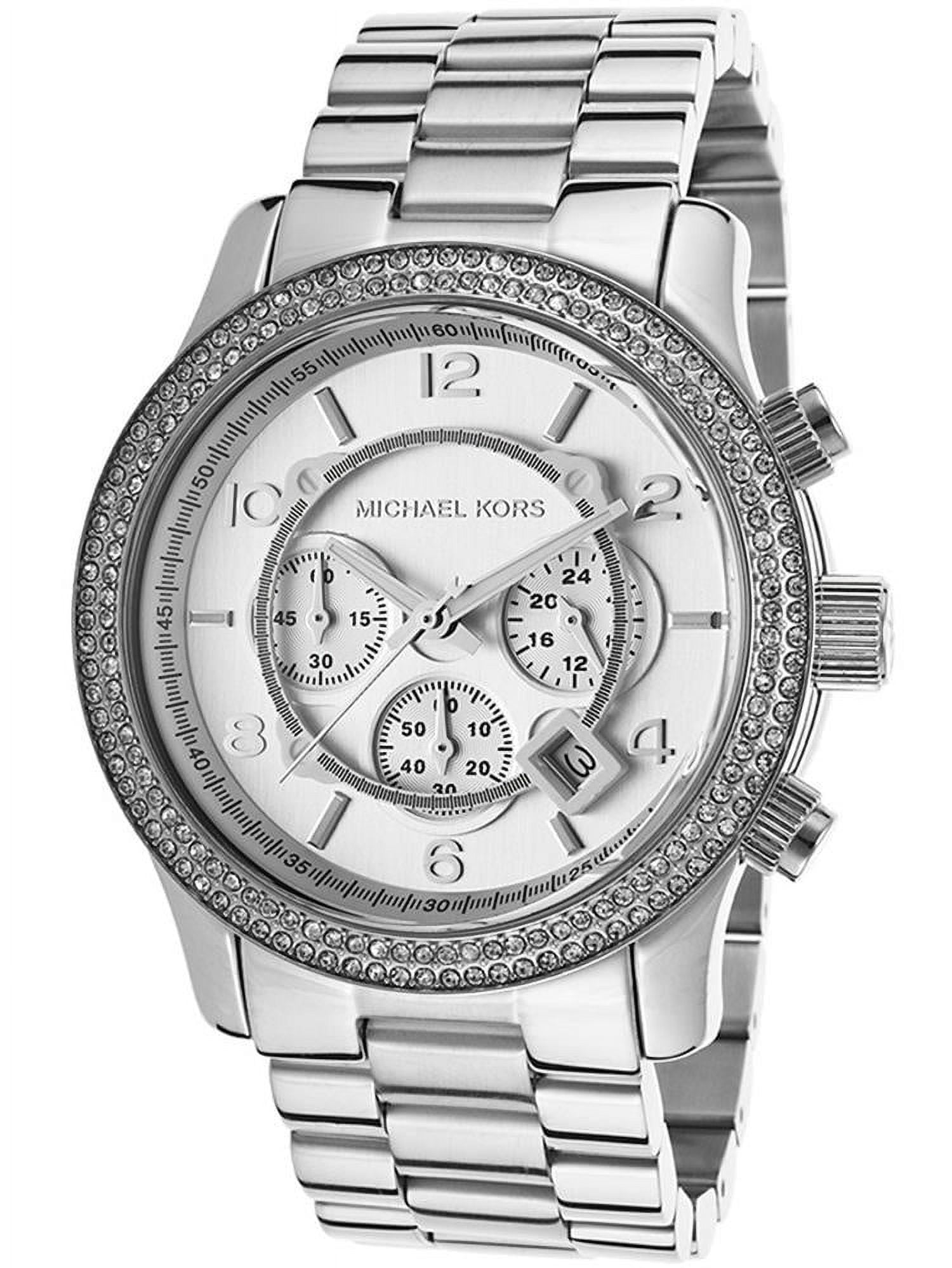 Michael Kors Womens Runway Chronograph Stainless Kuwait Ubuy