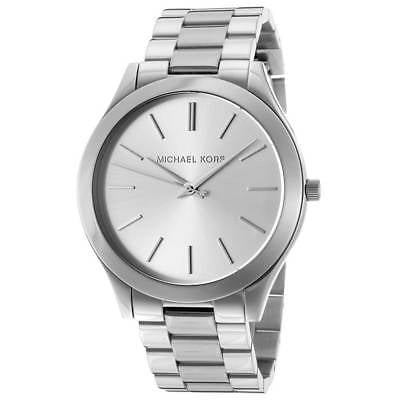 MICHAEL KORS Women's Runway MK3178 Silver Stainless-Steel Quartz Fashion Watch