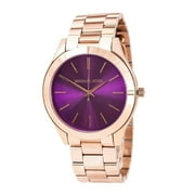 Michael Kors Womens Runway MK3293 Rose Gold Stainless-Steel Quartz Fashion Watch