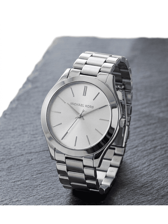 Women's Runway Silver Dial Watch - MK3178