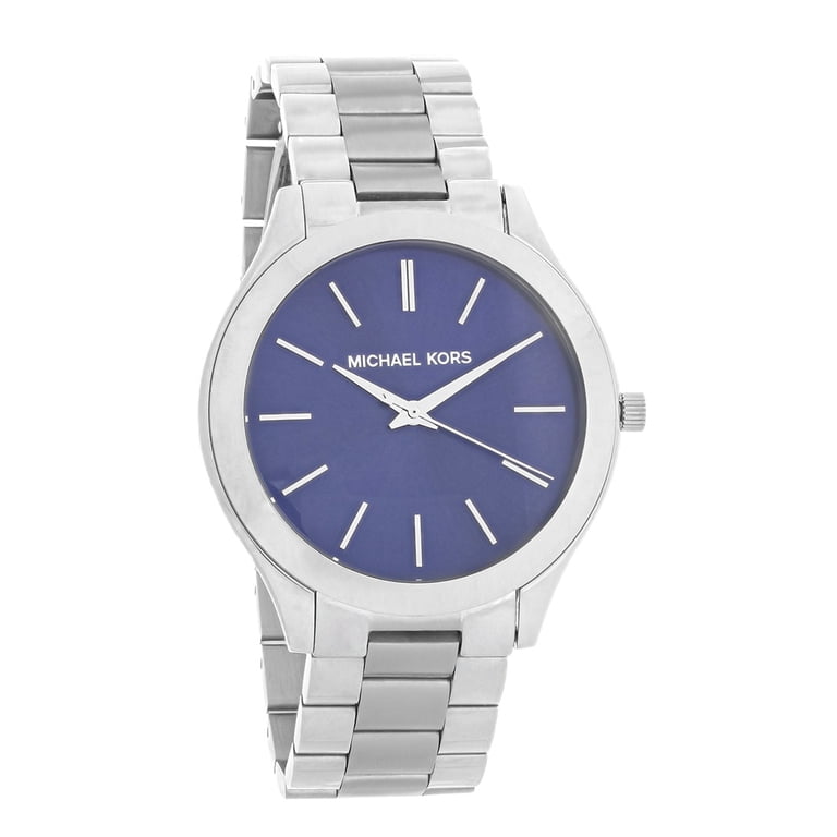 Michael Kors Women\'s Slim Runway Blue Dial Blue Stainless Steel Watch Women main image 3