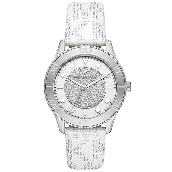 Michael Kors Women's Runway White Dial Watch