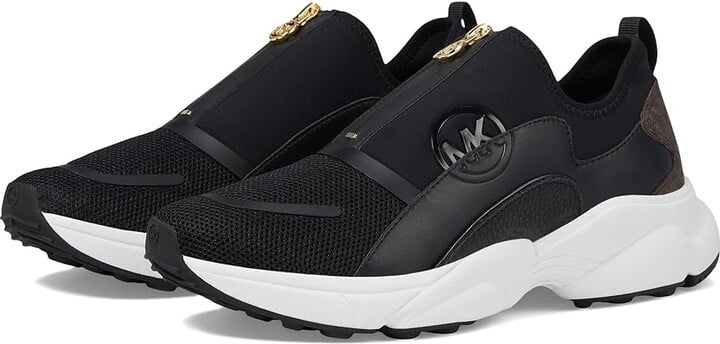 Michael Kors Women's Sami Zip Trainer Brown Multi 5.5M - Walmart.com