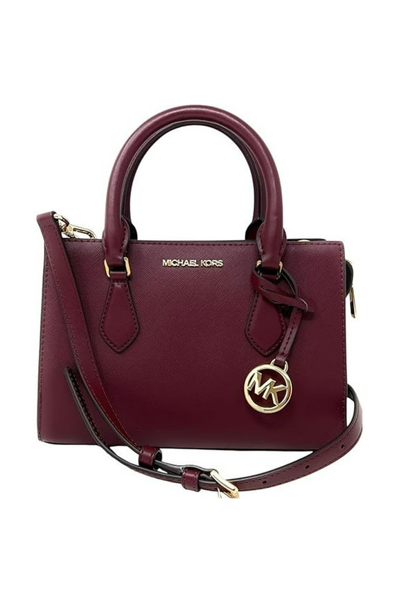 Women's Sheila Small Faux Saffiano Leather Satchel 35S3G6HS5L-oxbl