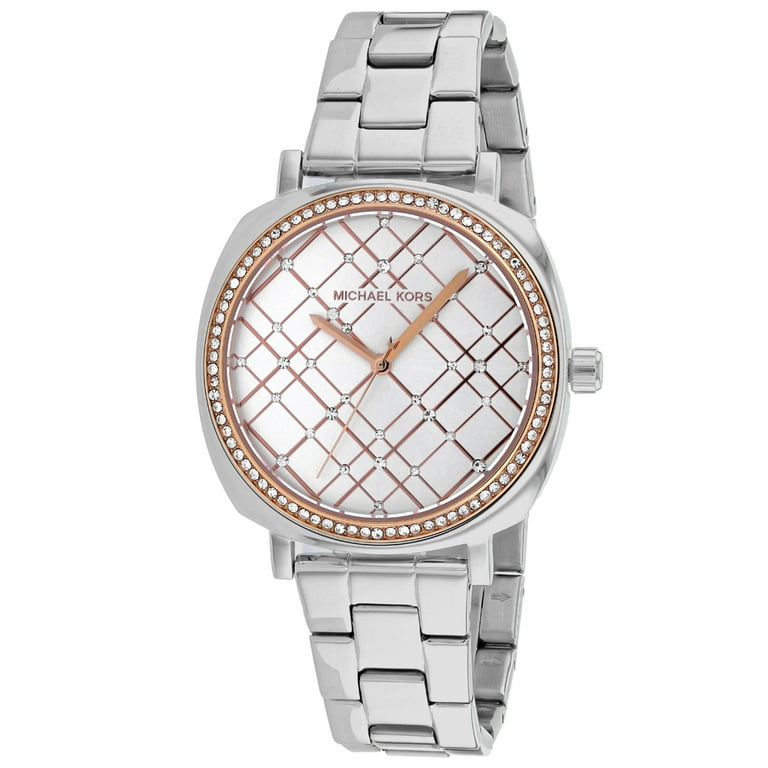 Michael Kors Women's Silver Dial Watch - MK3988 - Walmart.com
