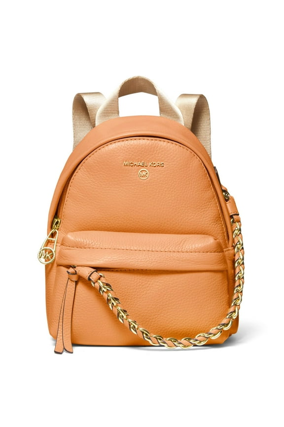 Women's Slater Extra-Small Pebbled Leather Convertible Backpack (Cider)