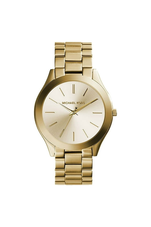 Women's Slim Runway Gold-Tone Watch 42mm MK3179