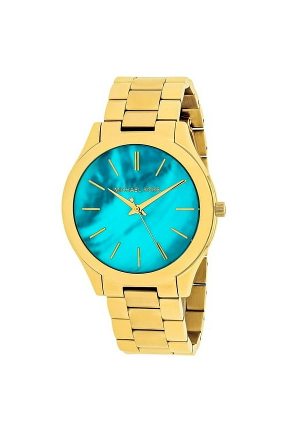 Women's Slim Runway Watch Quartz Mineral Crystal MK3492