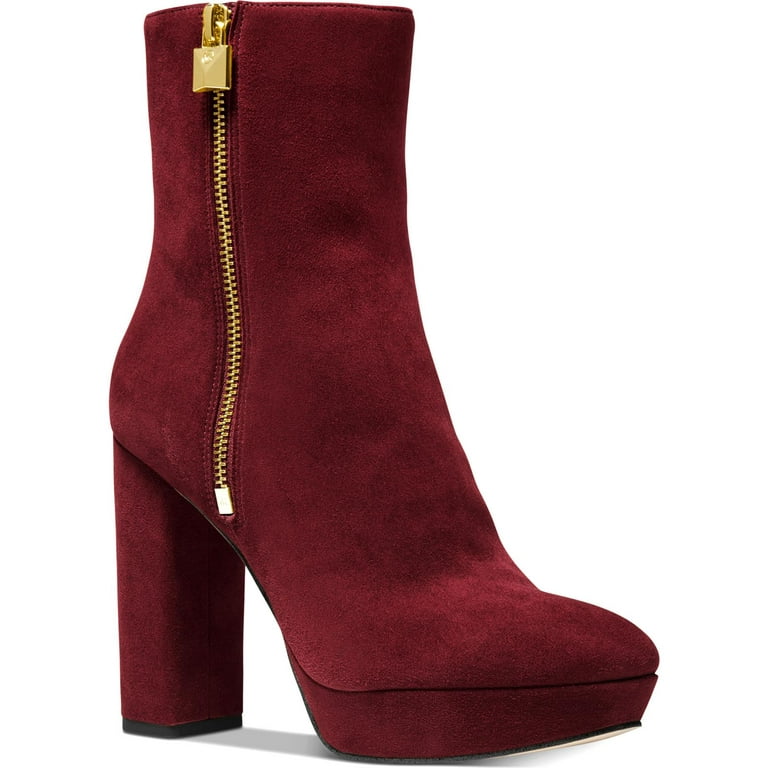 Michael kors outlet boots red