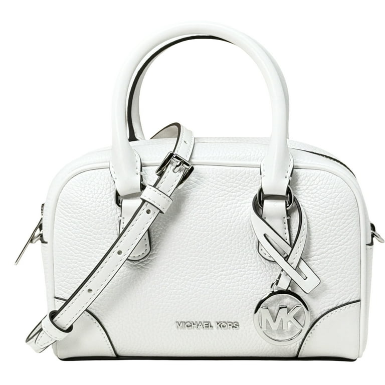 MICHAEL KORS ホワイト ショルダーバッグ セール】JET SET ITEM ポケット クロスボディ ウィズ アタッチ
