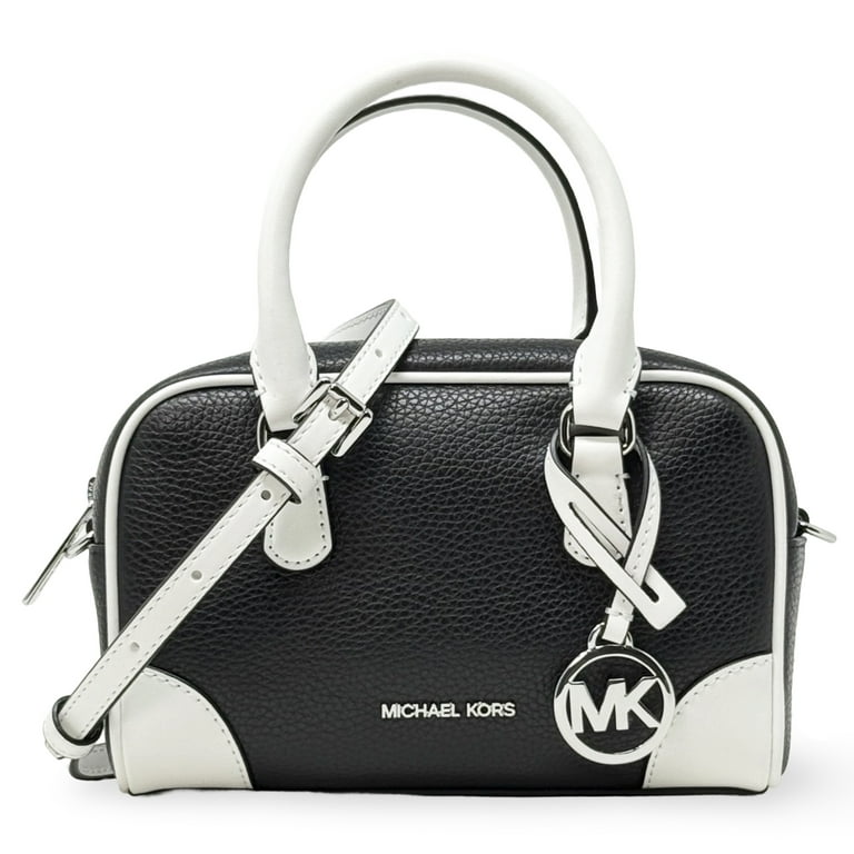 Michael Kors Women's Thompson Extra-Small Two-Tone Pebbled Leather