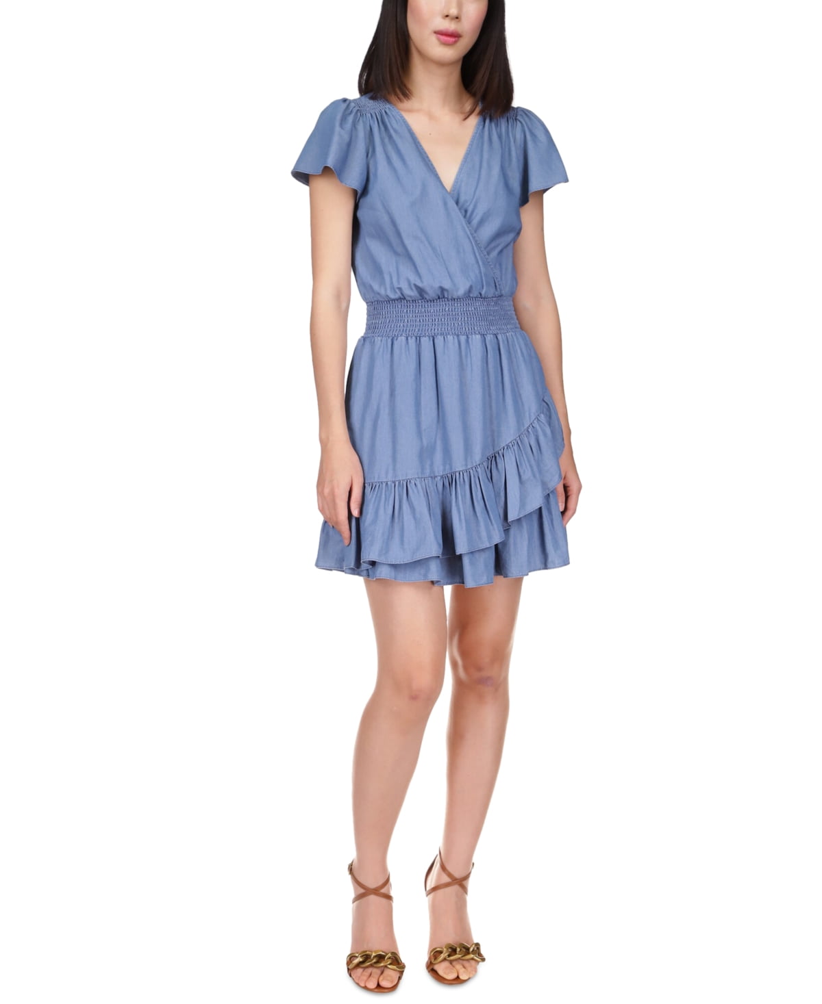 michael kors blue dresses Michael Kors main image 1
