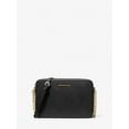 thumbnail image 1 of Michael Kors Women's Top Zip Closure Saffiano Leather Crossbody Bag, Black, 1 of 6