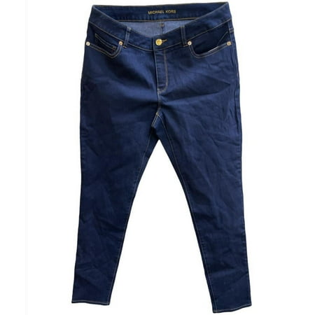 Michael Kors Women's Twilight Jeans Skinny Overdyed Jeans, 8P