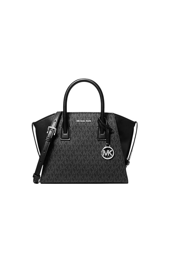 Womens Avril Small Signature Logo Satchel Bag