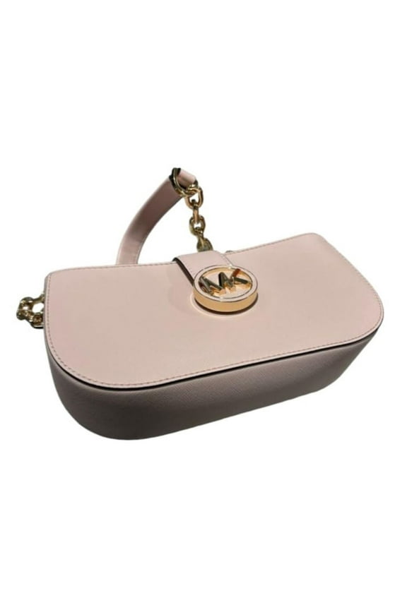 Womens Carmen XS Leather Pouchette Shoulder Bag (Powder Blush) 35F2GNMC0L-424