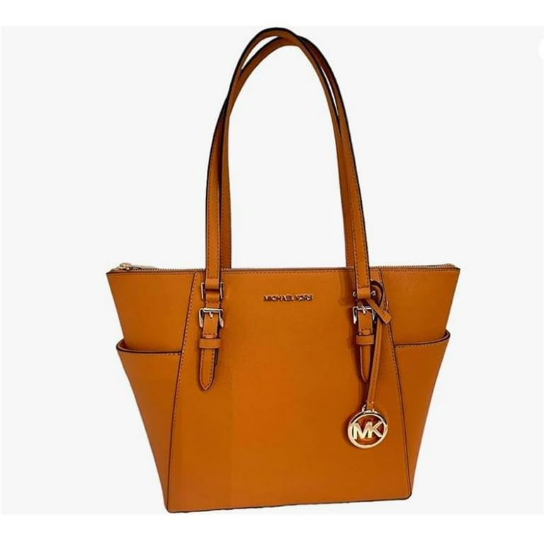 Michael Kors Womens Charlotte Large Top Zip Tote (CIDER